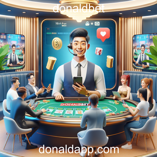 Descubra a Emoção do Cassino Ao Vivo no donaldbet